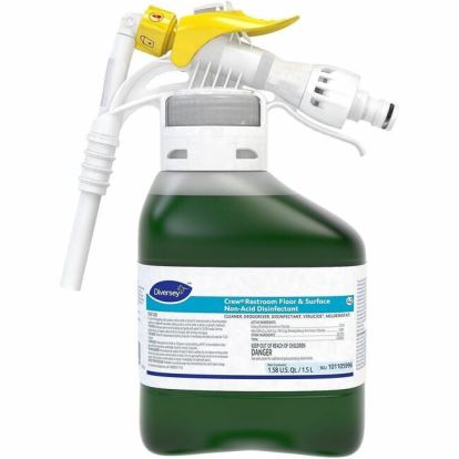 Diversey Crew Restroom Floor & Surface Non-Acid Disinfectant 1