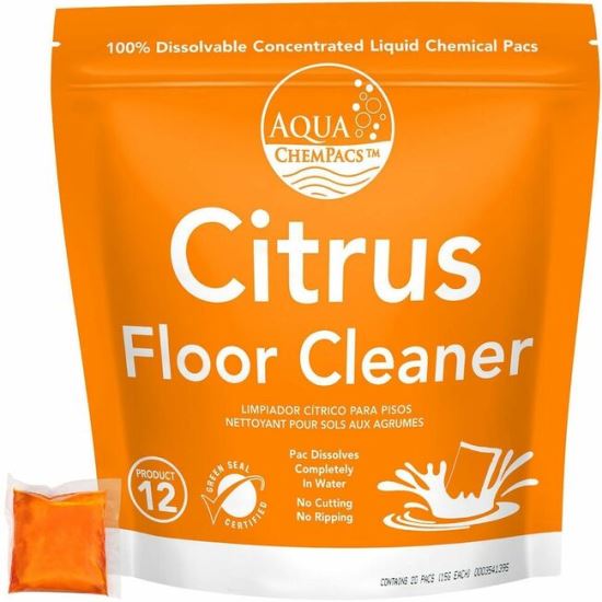 Diversey Citrus Floor Cleaner, 1x 100ea 1
