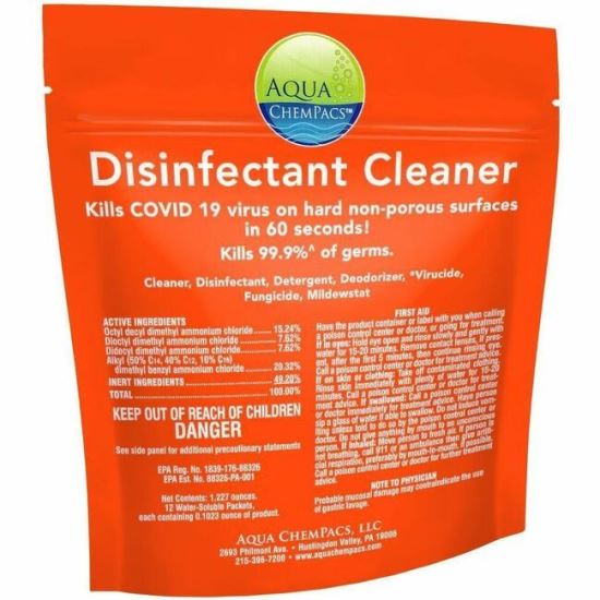 Diversey Disinfectant Cleaner, 1x 40ea, 12/CT 1