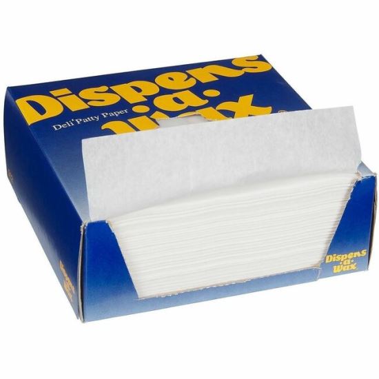 Dixie Dispens-a-Wax Laminated Patty Paper 1