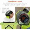 Ergodyne 6661 Universal Hard Hat Brims 9