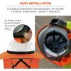 Ergodyne 6661 Universal Hard Hat Brims 8