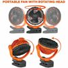 Ergodyne Chill-Its 6090 Rechargeable Portable Jobsite Fan 6