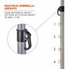 Ergodyne SHAX 6100 Lightweight Work Umbrella 4