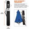 Ergodyne SHAX 6100 Lightweight Work Umbrella 5