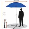 Ergodyne SHAX 6199 Lightweight Work Umbrella and Stand Kit 7