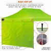 Ergodyne 6091 10' Pop-Up Tent Sidewall 4