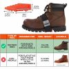Ergodyne 6317 Mid-Sole Ice Cleats - Heeled Boot 7