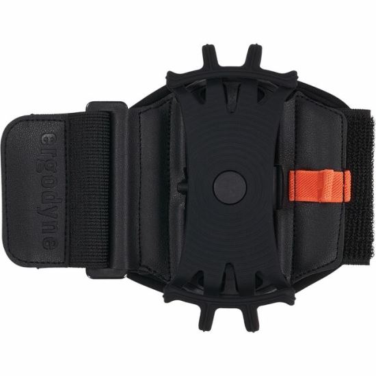 Ergodyne Squids 5545 Wrist Mount for Scanner, Mobile Computer, Smartphone, Stylus, Tool - Black - Landscape/Portrait 1