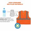 Ergodyne GloWear 8205HL-ECO Recycled Hi-Vis Vests 3