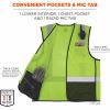 Ergodyne GloWear 8210Z Type R Economy Mesh Vest 7