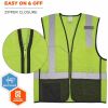 Ergodyne GloWear 8210Z Type R Economy Mesh Vest 5