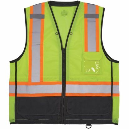 Ergodyne 8251HDZ-BK 2-Tone Hi-Vis Safety Vests 1