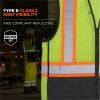 Ergodyne 8251HDZ-BK 2-Tone Hi-Vis Safety Vests 4