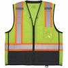 Ergodyne 8251HDZ-BK 2-Tone Hi-Vis Safety Vests 1