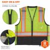 Ergodyne 8251HDZ-BK 2-Tone Hi-Vis Safety Vests 5