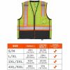 Ergodyne 8251HDZ-BK 2-Tone Hi-Vis Safety Vests 9