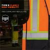 Ergodyne 8251HDZ-BK 2-Tone Hi-Vis Safety Vests 4