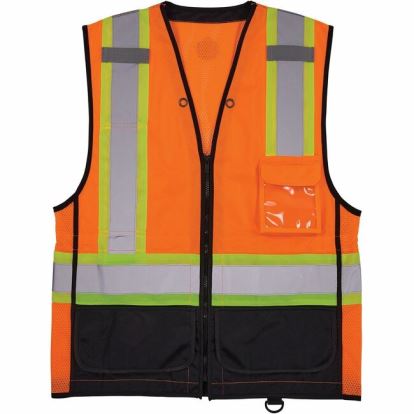 Ergodyne 8251HDZ-BK 2-Tone Hi-Vis Safety Vests 1
