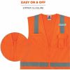 Ergodyne GloWear 8249Z Hi-Vis Surveyors Vest 7