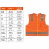 Ergodyne GloWear 8249Z Hi-Vis Surveyors Vest 9
