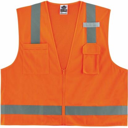 Ergodyne GloWear 8249Z Hi-Vis Surveyors Vest 1