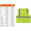 Ergodyne GloWear 8210HL Mesh Hi-Vis Safety Vest 8