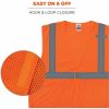 Ergodyne GloWear 8210HL Mesh Hi-Vis Safety Vest 6