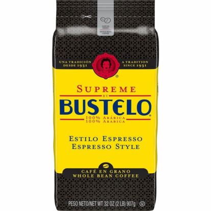 Supreme by Bustelo Whole Bean Espresso WB Coffee 1