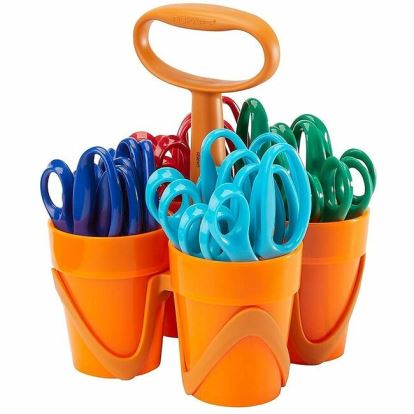 Fiskars Classpack Scissors Caddy with Pointed-Tip Kids Scissors 1