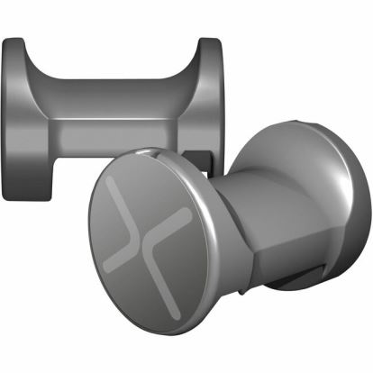Ghent X-Pegs Wall Mount for Whiteboard - Gray 1