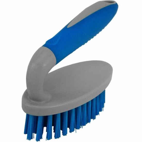 Genuine Joe Iron Handle Scrub Brush 1