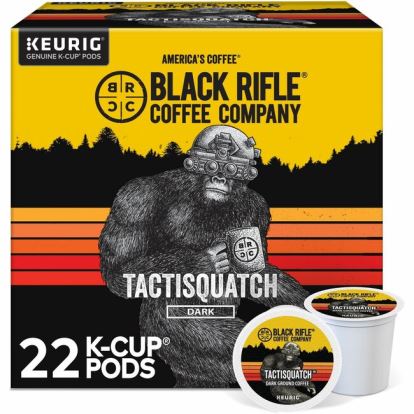 Black Rifle K-Cup, Ground Tactisquatch Coffee 1