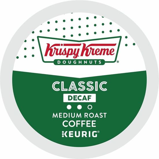 Krispy Kreme Doughnuts® K-Cup, Pod Classic Decaf Coffee 1