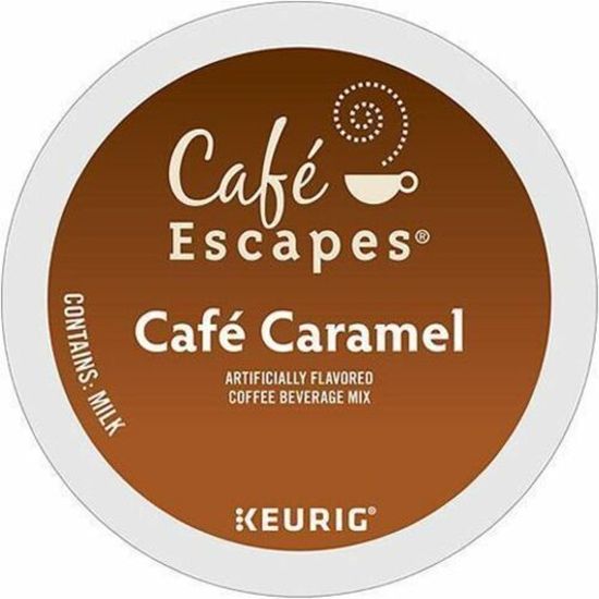 Café Escapes® K-Cup Cafe Caramel Coffee 1