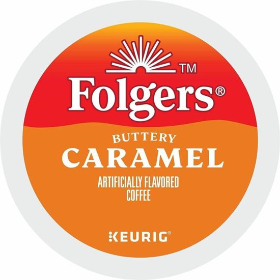 Folgers® K-Cup Buttery Caramel Coffee 1