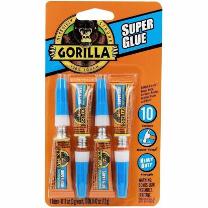 Gorilla Glue Super Glue 3g Tubes 1