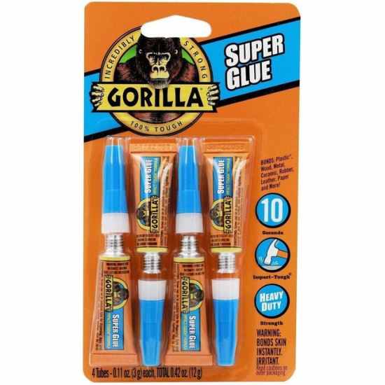 Gorilla Glue Super Glue 3g Tubes 1