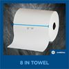 enMotion 1-Ply Paper Towel Rolls, EPA, 8-1/4" x 550', White, Case Of 6 Rolls 3