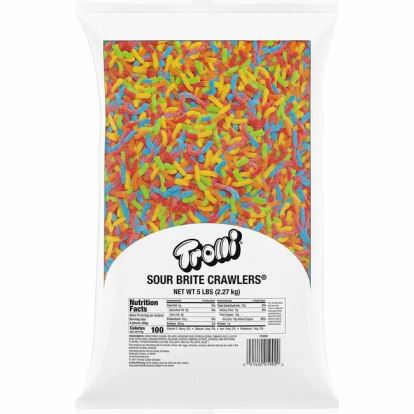 Green Rabbit Sour Brite Crawlers Gummy Worms 1