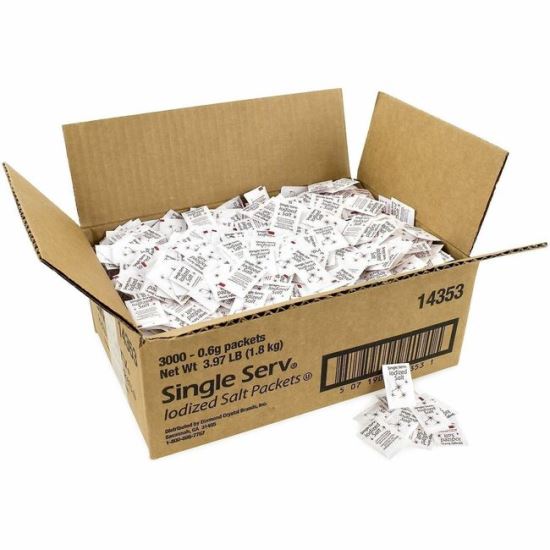 Green Rabbit Single-Serve Iodized Salt Packets 1