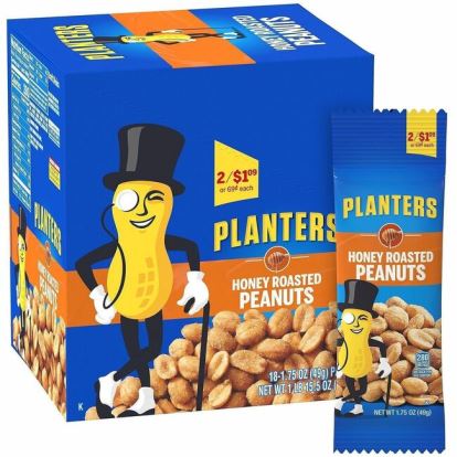 Green Rabbit Planters Roasted Peanuts Snack Packs 1