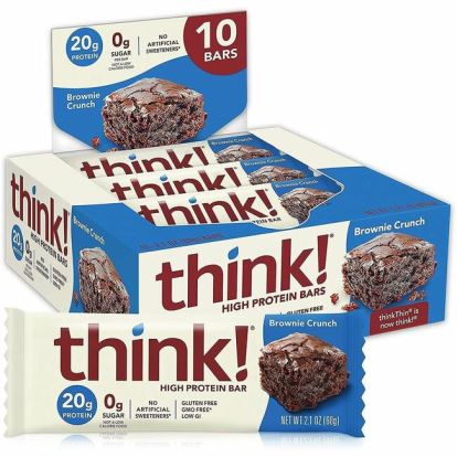 think! Brownie High Protein Bars 1