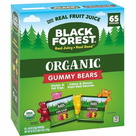 Green Rabbit Black Forest Organic Gummy Bears 1