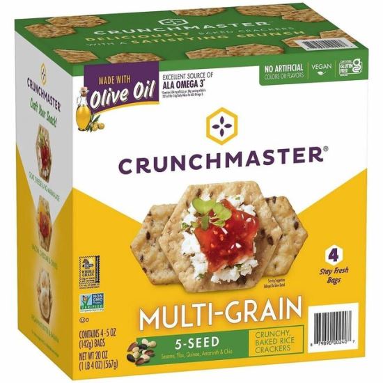 Green Rabbit Crunchmaster MultiGrain Seed Crackers 1