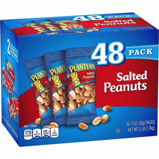 Green Rabbit Planters Roasted Peanuts Snack Packs 1