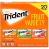 Green Rabbit Trident Sugar-Free Gum Fruit Variety 2