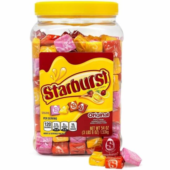 Green Rabbit Starburst Original Fruit Chews 1