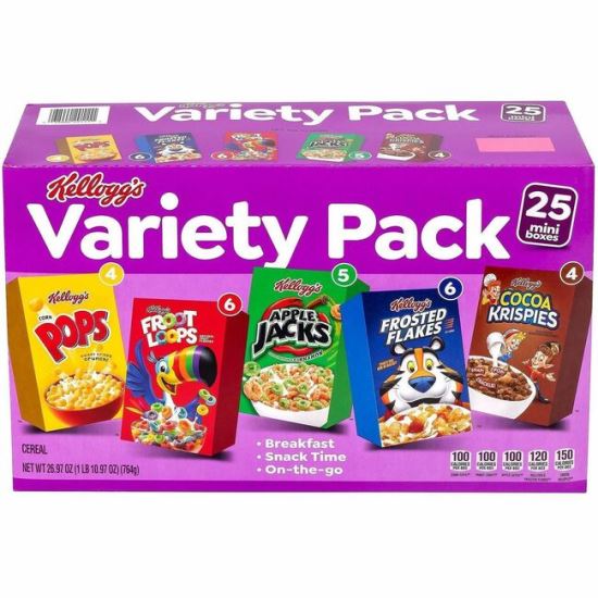 Kellogg's Cereal Variety Pack 1