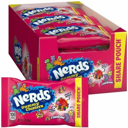 Green Rabbit Nerds Gummy Clusters Rainbow 1